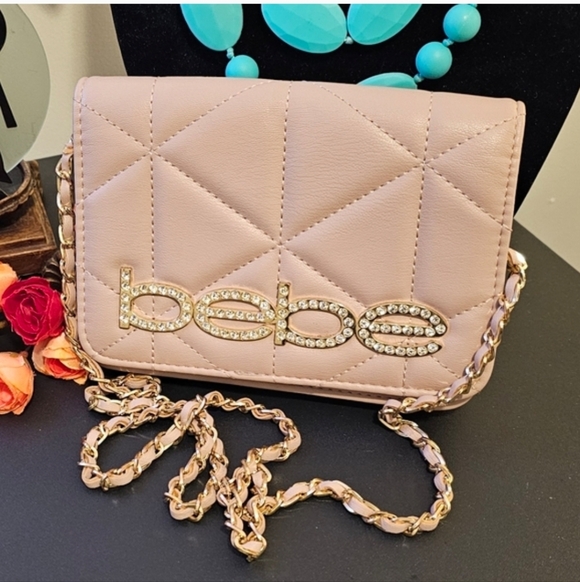 bebe Handbags - Bebe Wallet Purse "Blush"